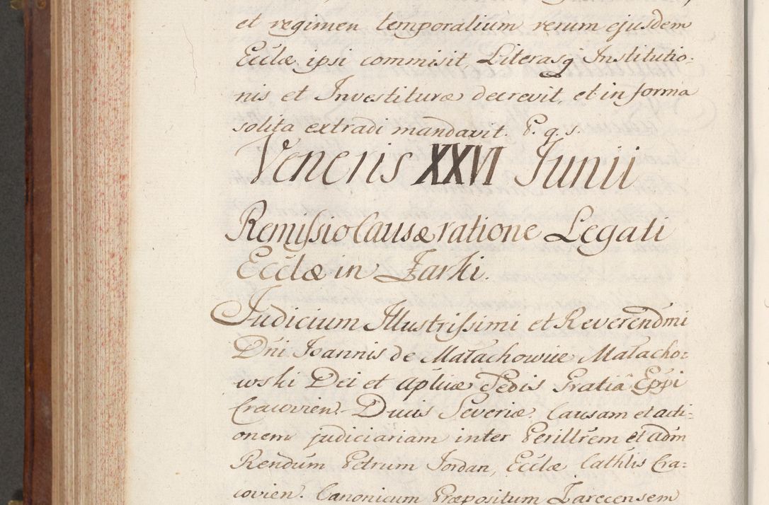 Zdjęcie nr 774 dla obiektu archiwalnego: Volumen VI actorum episcopalium R. D. Joannis Małachowski, episcopi Cracoviensis, ducis Severiae de anno 1692 et 1693, quorum index ad finem videatur
