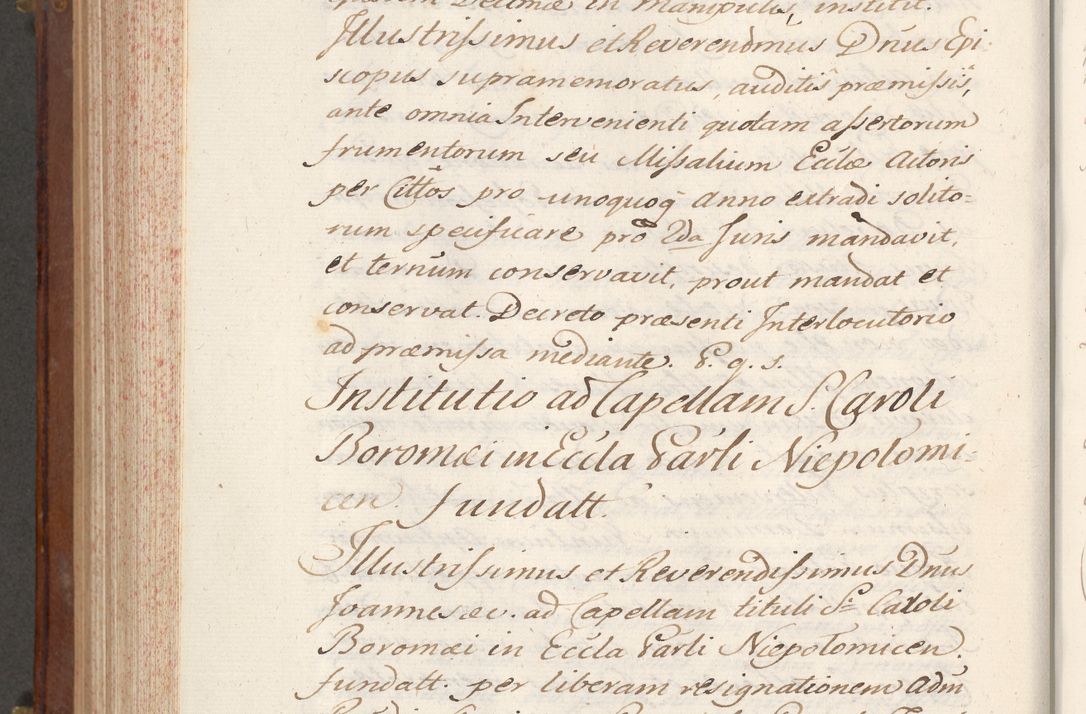 Zdjęcie nr 768 dla obiektu archiwalnego: Volumen VI actorum episcopalium R. D. Joannis Małachowski, episcopi Cracoviensis, ducis Severiae de anno 1692 et 1693, quorum index ad finem videatur