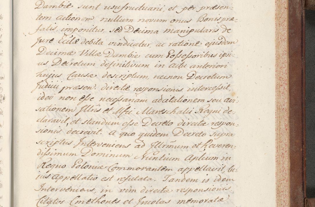 Zdjęcie nr 767 dla obiektu archiwalnego: Volumen VI actorum episcopalium R. D. Joannis Małachowski, episcopi Cracoviensis, ducis Severiae de anno 1692 et 1693, quorum index ad finem videatur