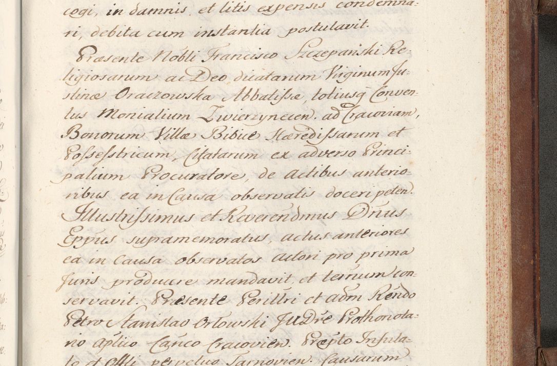 Zdjęcie nr 765 dla obiektu archiwalnego: Volumen VI actorum episcopalium R. D. Joannis Małachowski, episcopi Cracoviensis, ducis Severiae de anno 1692 et 1693, quorum index ad finem videatur