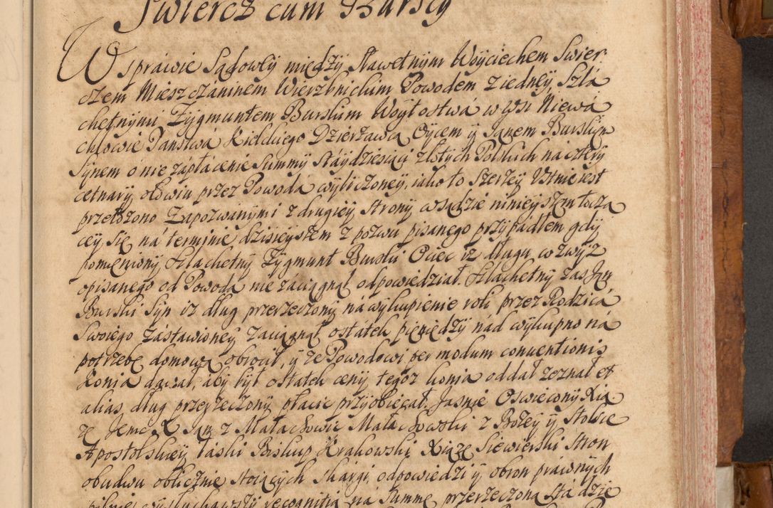Zdjęcie nr 6 dla obiektu archiwalnego: Volumen V actorum episcopalium R. D. Joannis Małachowski, episcopi Cracoviensis, ducis Severiae per annos 1690 et 1691 acticatorum, quorum index ad finem praesentis voluminis exhibetur adnotatus