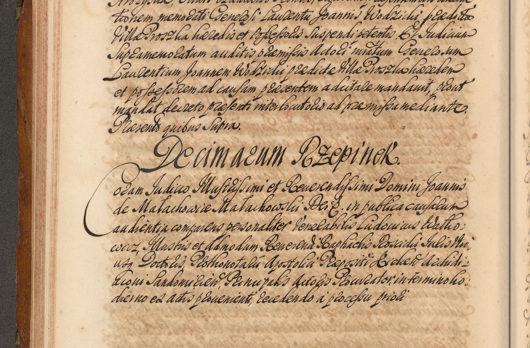 Zdjęcie nr 203 dla obiektu archiwalnego: Volumen V actorum episcopalium R. D. Joannis Małachowski, episcopi Cracoviensis, ducis Severiae per annos 1690 et 1691 acticatorum, quorum index ad finem praesentis voluminis exhibetur adnotatus
