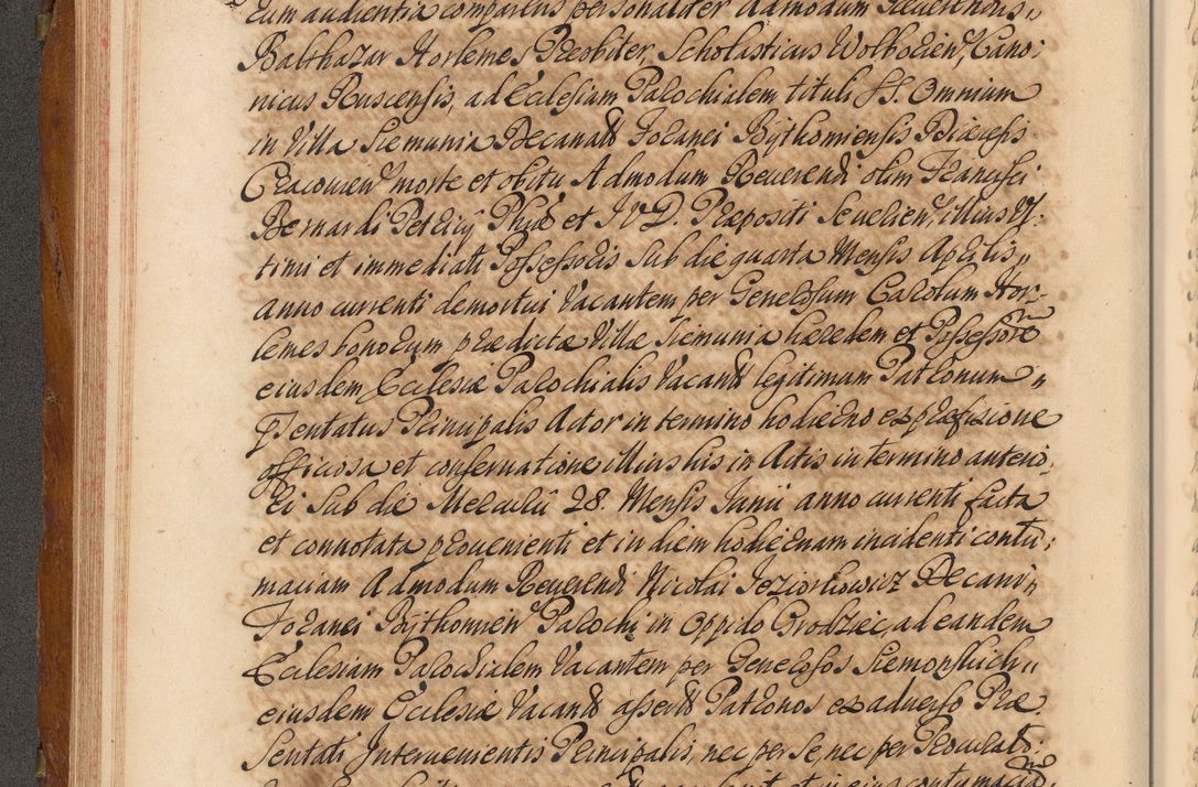 Zdjęcie nr 199 dla obiektu archiwalnego: Volumen V actorum episcopalium R. D. Joannis Małachowski, episcopi Cracoviensis, ducis Severiae per annos 1690 et 1691 acticatorum, quorum index ad finem praesentis voluminis exhibetur adnotatus