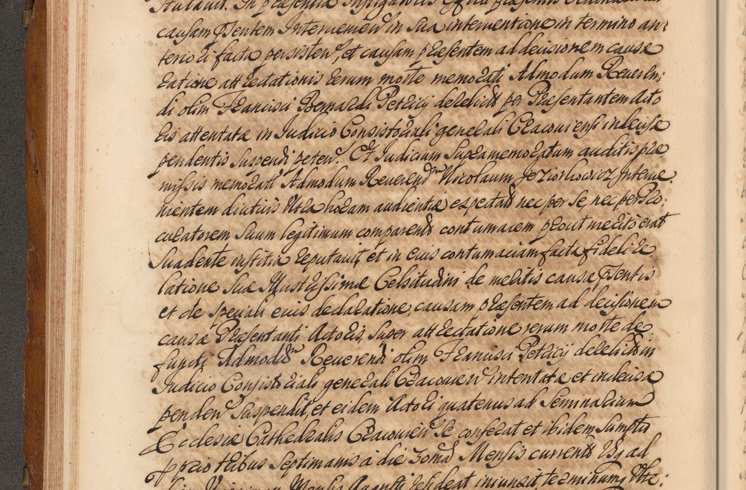 Zdjęcie nr 201 dla obiektu archiwalnego: Volumen V actorum episcopalium R. D. Joannis Małachowski, episcopi Cracoviensis, ducis Severiae per annos 1690 et 1691 acticatorum, quorum index ad finem praesentis voluminis exhibetur adnotatus