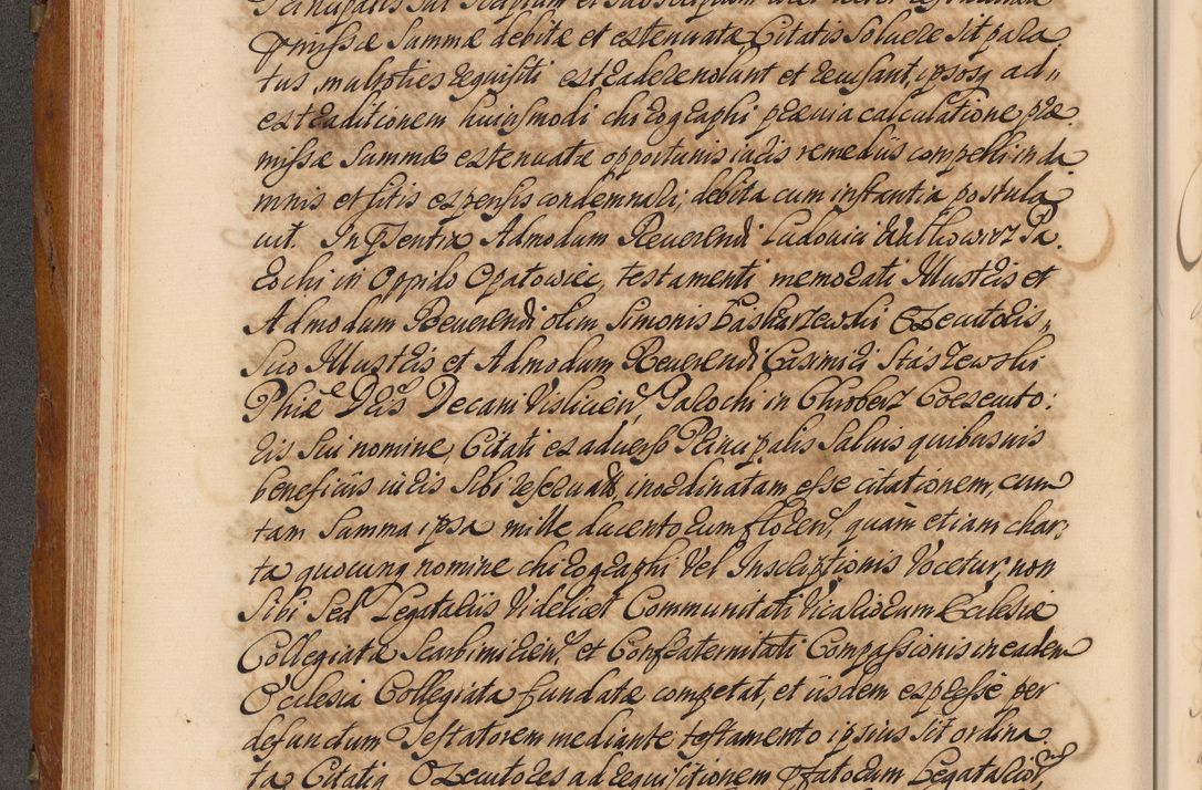 Zdjęcie nr 191 dla obiektu archiwalnego: Volumen V actorum episcopalium R. D. Joannis Małachowski, episcopi Cracoviensis, ducis Severiae per annos 1690 et 1691 acticatorum, quorum index ad finem praesentis voluminis exhibetur adnotatus