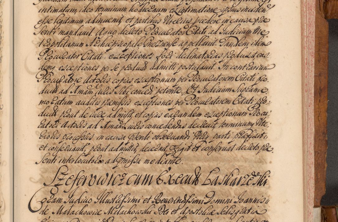 Zdjęcie nr 190 dla obiektu archiwalnego: Volumen V actorum episcopalium R. D. Joannis Małachowski, episcopi Cracoviensis, ducis Severiae per annos 1690 et 1691 acticatorum, quorum index ad finem praesentis voluminis exhibetur adnotatus
