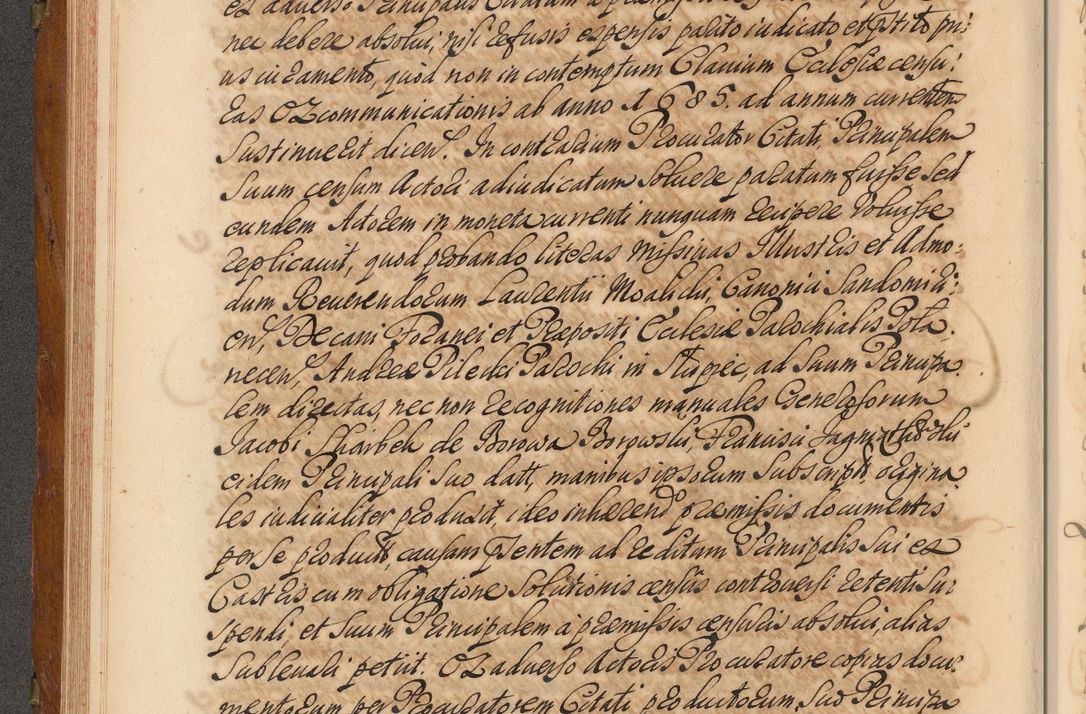 Zdjęcie nr 187 dla obiektu archiwalnego: Volumen V actorum episcopalium R. D. Joannis Małachowski, episcopi Cracoviensis, ducis Severiae per annos 1690 et 1691 acticatorum, quorum index ad finem praesentis voluminis exhibetur adnotatus