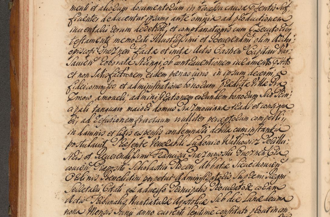 Zdjęcie nr 189 dla obiektu archiwalnego: Volumen V actorum episcopalium R. D. Joannis Małachowski, episcopi Cracoviensis, ducis Severiae per annos 1690 et 1691 acticatorum, quorum index ad finem praesentis voluminis exhibetur adnotatus