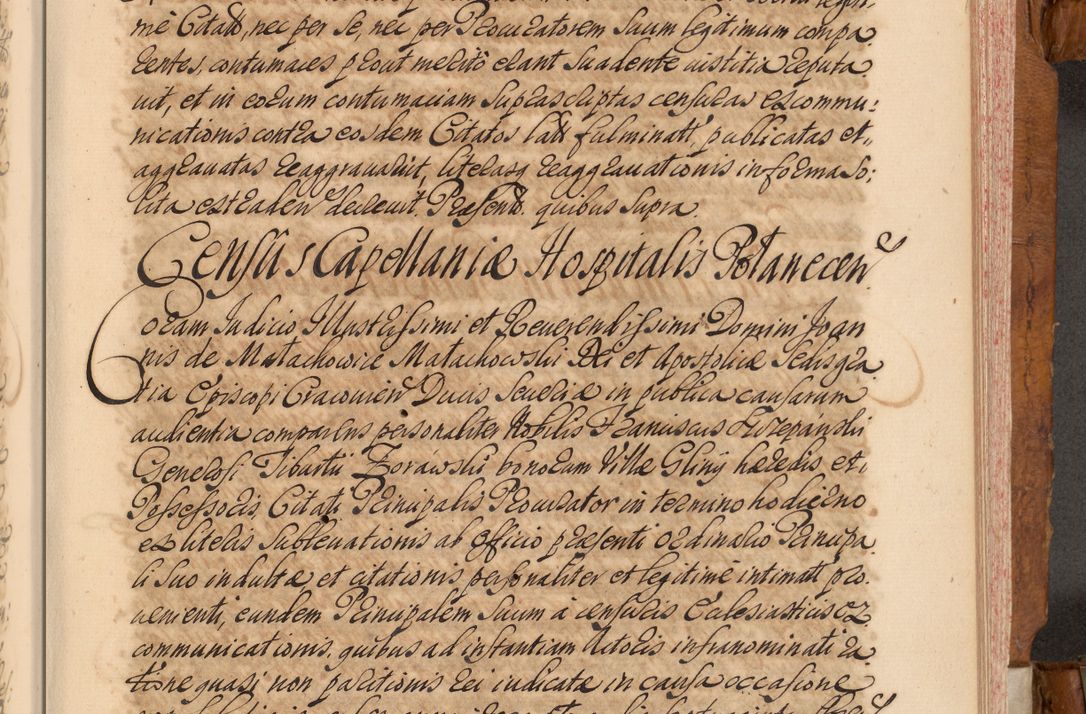 Zdjęcie nr 186 dla obiektu archiwalnego: Volumen V actorum episcopalium R. D. Joannis Małachowski, episcopi Cracoviensis, ducis Severiae per annos 1690 et 1691 acticatorum, quorum index ad finem praesentis voluminis exhibetur adnotatus