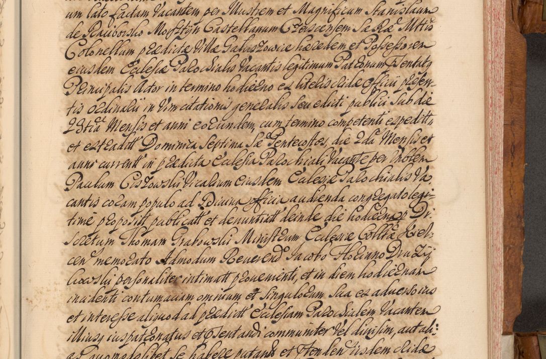 Zdjęcie nr 182 dla obiektu archiwalnego: Volumen V actorum episcopalium R. D. Joannis Małachowski, episcopi Cracoviensis, ducis Severiae per annos 1690 et 1691 acticatorum, quorum index ad finem praesentis voluminis exhibetur adnotatus