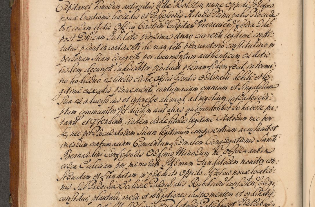 Zdjęcie nr 179 dla obiektu archiwalnego: Volumen V actorum episcopalium R. D. Joannis Małachowski, episcopi Cracoviensis, ducis Severiae per annos 1690 et 1691 acticatorum, quorum index ad finem praesentis voluminis exhibetur adnotatus