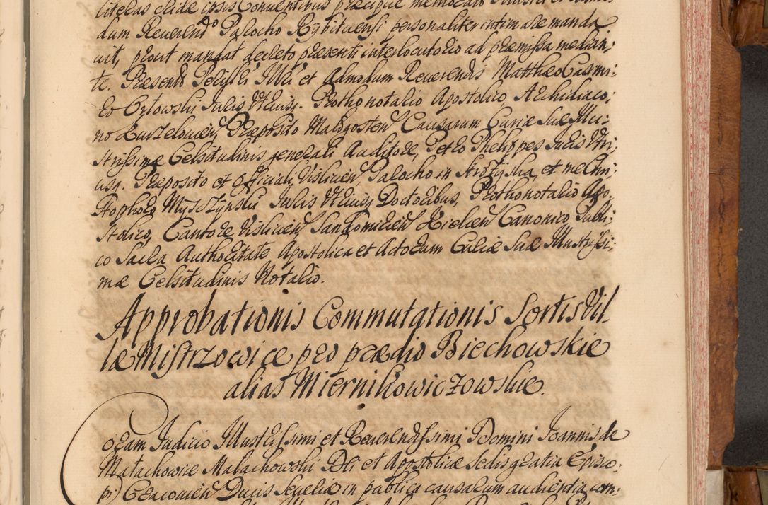 Zdjęcie nr 180 dla obiektu archiwalnego: Volumen V actorum episcopalium R. D. Joannis Małachowski, episcopi Cracoviensis, ducis Severiae per annos 1690 et 1691 acticatorum, quorum index ad finem praesentis voluminis exhibetur adnotatus