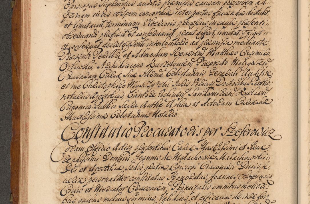 Zdjęcie nr 163 dla obiektu archiwalnego: Volumen V actorum episcopalium R. D. Joannis Małachowski, episcopi Cracoviensis, ducis Severiae per annos 1690 et 1691 acticatorum, quorum index ad finem praesentis voluminis exhibetur adnotatus