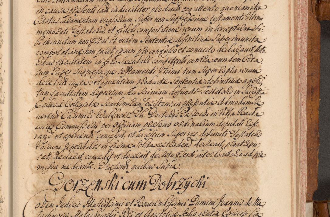 Zdjęcie nr 158 dla obiektu archiwalnego: Volumen V actorum episcopalium R. D. Joannis Małachowski, episcopi Cracoviensis, ducis Severiae per annos 1690 et 1691 acticatorum, quorum index ad finem praesentis voluminis exhibetur adnotatus