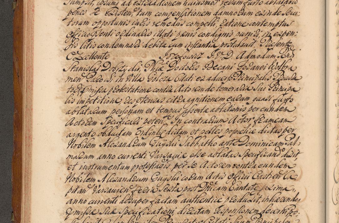 Zdjęcie nr 159 dla obiektu archiwalnego: Volumen V actorum episcopalium R. D. Joannis Małachowski, episcopi Cracoviensis, ducis Severiae per annos 1690 et 1691 acticatorum, quorum index ad finem praesentis voluminis exhibetur adnotatus