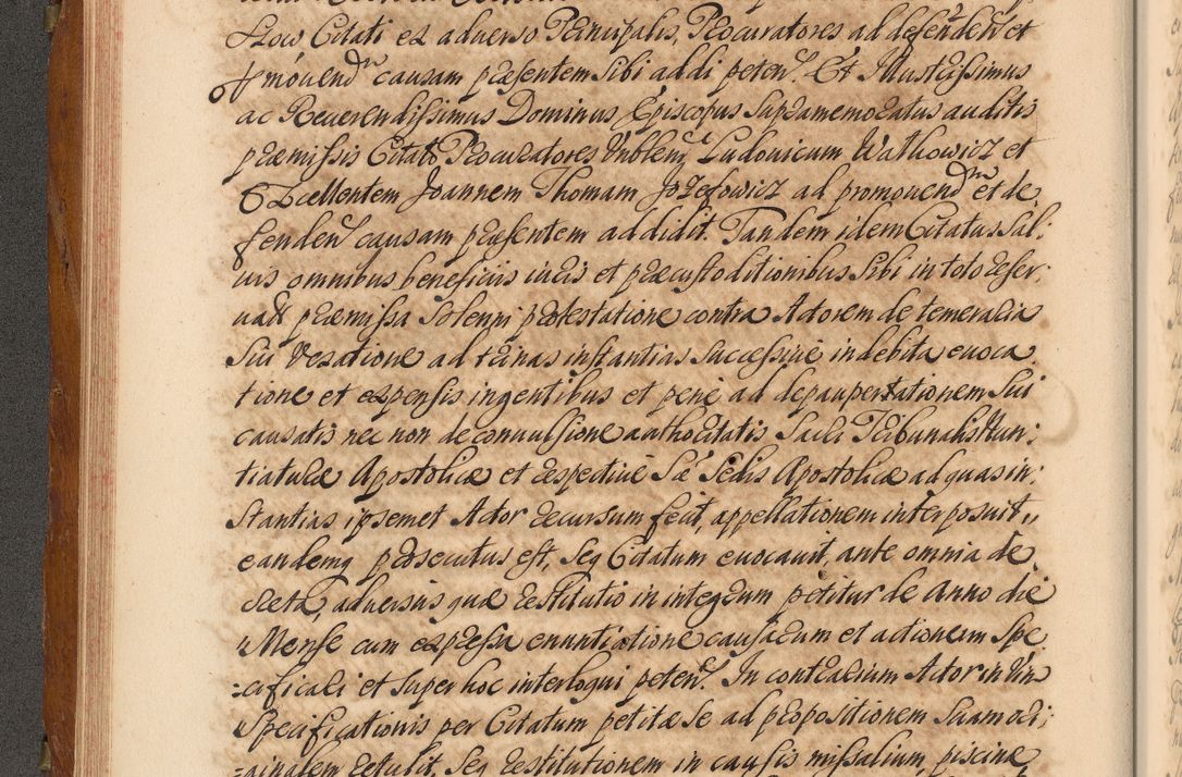 Zdjęcie nr 153 dla obiektu archiwalnego: Volumen V actorum episcopalium R. D. Joannis Małachowski, episcopi Cracoviensis, ducis Severiae per annos 1690 et 1691 acticatorum, quorum index ad finem praesentis voluminis exhibetur adnotatus