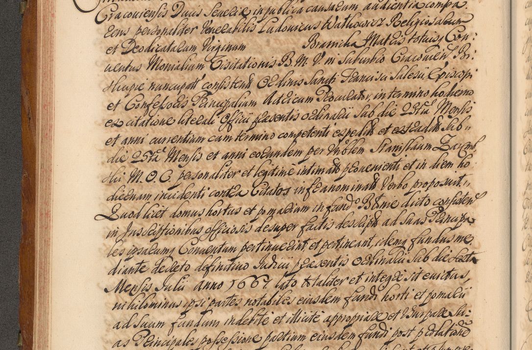 Zdjęcie nr 155 dla obiektu archiwalnego: Volumen V actorum episcopalium R. D. Joannis Małachowski, episcopi Cracoviensis, ducis Severiae per annos 1690 et 1691 acticatorum, quorum index ad finem praesentis voluminis exhibetur adnotatus