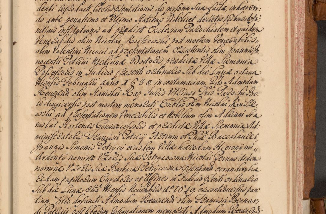 Zdjęcie nr 148 dla obiektu archiwalnego: Volumen V actorum episcopalium R. D. Joannis Małachowski, episcopi Cracoviensis, ducis Severiae per annos 1690 et 1691 acticatorum, quorum index ad finem praesentis voluminis exhibetur adnotatus