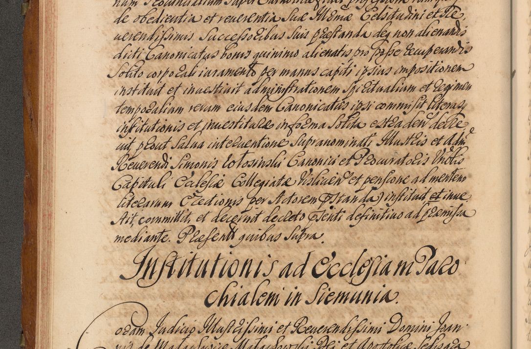 Zdjęcie nr 147 dla obiektu archiwalnego: Volumen V actorum episcopalium R. D. Joannis Małachowski, episcopi Cracoviensis, ducis Severiae per annos 1690 et 1691 acticatorum, quorum index ad finem praesentis voluminis exhibetur adnotatus