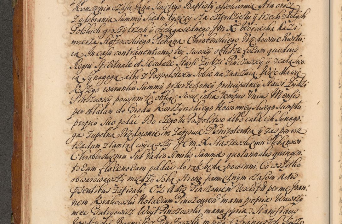 Zdjęcie nr 137 dla obiektu archiwalnego: Volumen V actorum episcopalium R. D. Joannis Małachowski, episcopi Cracoviensis, ducis Severiae per annos 1690 et 1691 acticatorum, quorum index ad finem praesentis voluminis exhibetur adnotatus