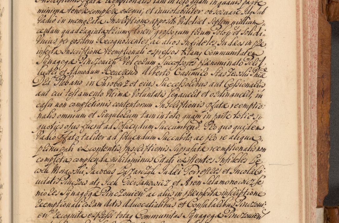 Zdjęcie nr 138 dla obiektu archiwalnego: Volumen V actorum episcopalium R. D. Joannis Małachowski, episcopi Cracoviensis, ducis Severiae per annos 1690 et 1691 acticatorum, quorum index ad finem praesentis voluminis exhibetur adnotatus