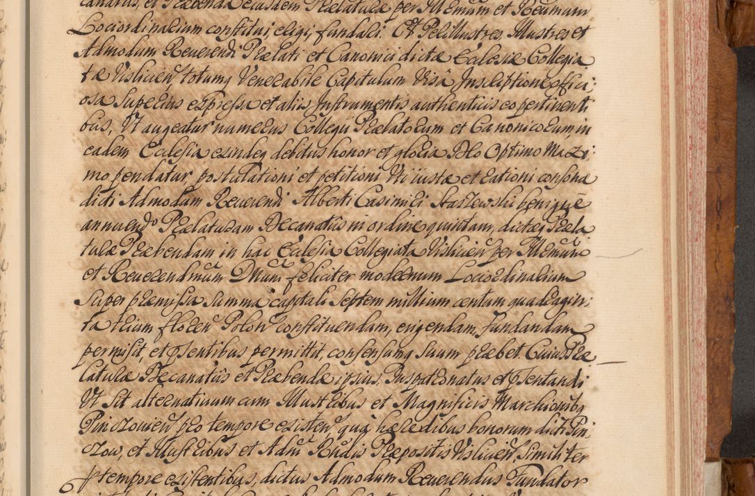 Zdjęcie nr 140 dla obiektu archiwalnego: Volumen V actorum episcopalium R. D. Joannis Małachowski, episcopi Cracoviensis, ducis Severiae per annos 1690 et 1691 acticatorum, quorum index ad finem praesentis voluminis exhibetur adnotatus