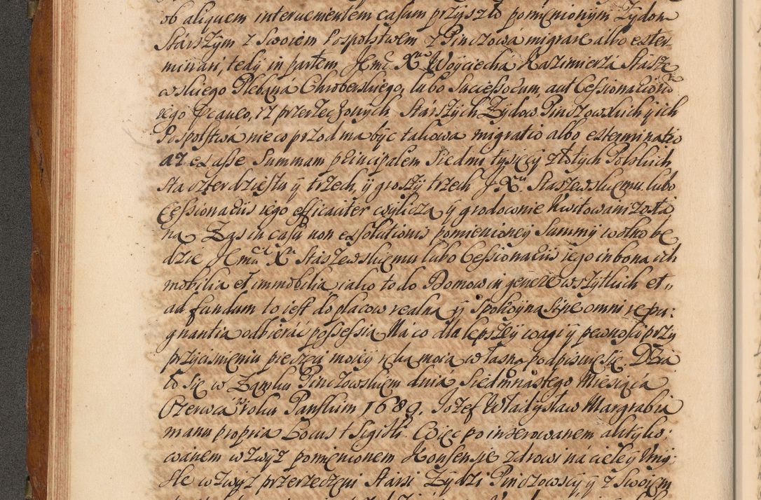 Zdjęcie nr 135 dla obiektu archiwalnego: Volumen V actorum episcopalium R. D. Joannis Małachowski, episcopi Cracoviensis, ducis Severiae per annos 1690 et 1691 acticatorum, quorum index ad finem praesentis voluminis exhibetur adnotatus