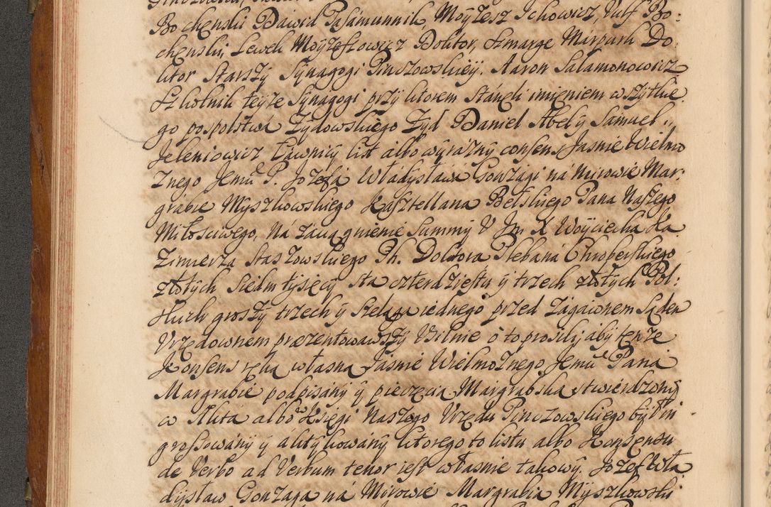 Zdjęcie nr 133 dla obiektu archiwalnego: Volumen V actorum episcopalium R. D. Joannis Małachowski, episcopi Cracoviensis, ducis Severiae per annos 1690 et 1691 acticatorum, quorum index ad finem praesentis voluminis exhibetur adnotatus