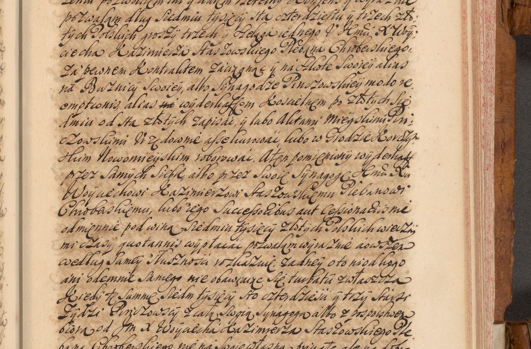 Zdjęcie nr 134 dla obiektu archiwalnego: Volumen V actorum episcopalium R. D. Joannis Małachowski, episcopi Cracoviensis, ducis Severiae per annos 1690 et 1691 acticatorum, quorum index ad finem praesentis voluminis exhibetur adnotatus