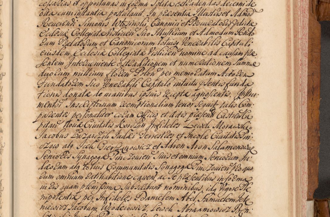 Zdjęcie nr 130 dla obiektu archiwalnego: Volumen V actorum episcopalium R. D. Joannis Małachowski, episcopi Cracoviensis, ducis Severiae per annos 1690 et 1691 acticatorum, quorum index ad finem praesentis voluminis exhibetur adnotatus
