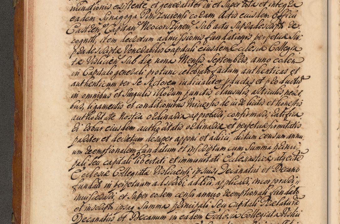 Zdjęcie nr 129 dla obiektu archiwalnego: Volumen V actorum episcopalium R. D. Joannis Małachowski, episcopi Cracoviensis, ducis Severiae per annos 1690 et 1691 acticatorum, quorum index ad finem praesentis voluminis exhibetur adnotatus