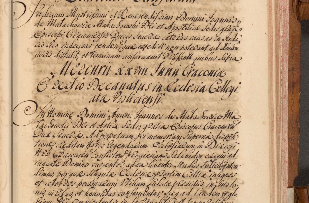 Zdjęcie nr 126 dla obiektu archiwalnego: Volumen V actorum episcopalium R. D. Joannis Małachowski, episcopi Cracoviensis, ducis Severiae per annos 1690 et 1691 acticatorum, quorum index ad finem praesentis voluminis exhibetur adnotatus