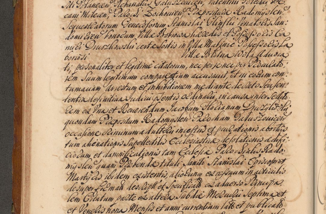 Zdjęcie nr 123 dla obiektu archiwalnego: Volumen V actorum episcopalium R. D. Joannis Małachowski, episcopi Cracoviensis, ducis Severiae per annos 1690 et 1691 acticatorum, quorum index ad finem praesentis voluminis exhibetur adnotatus
