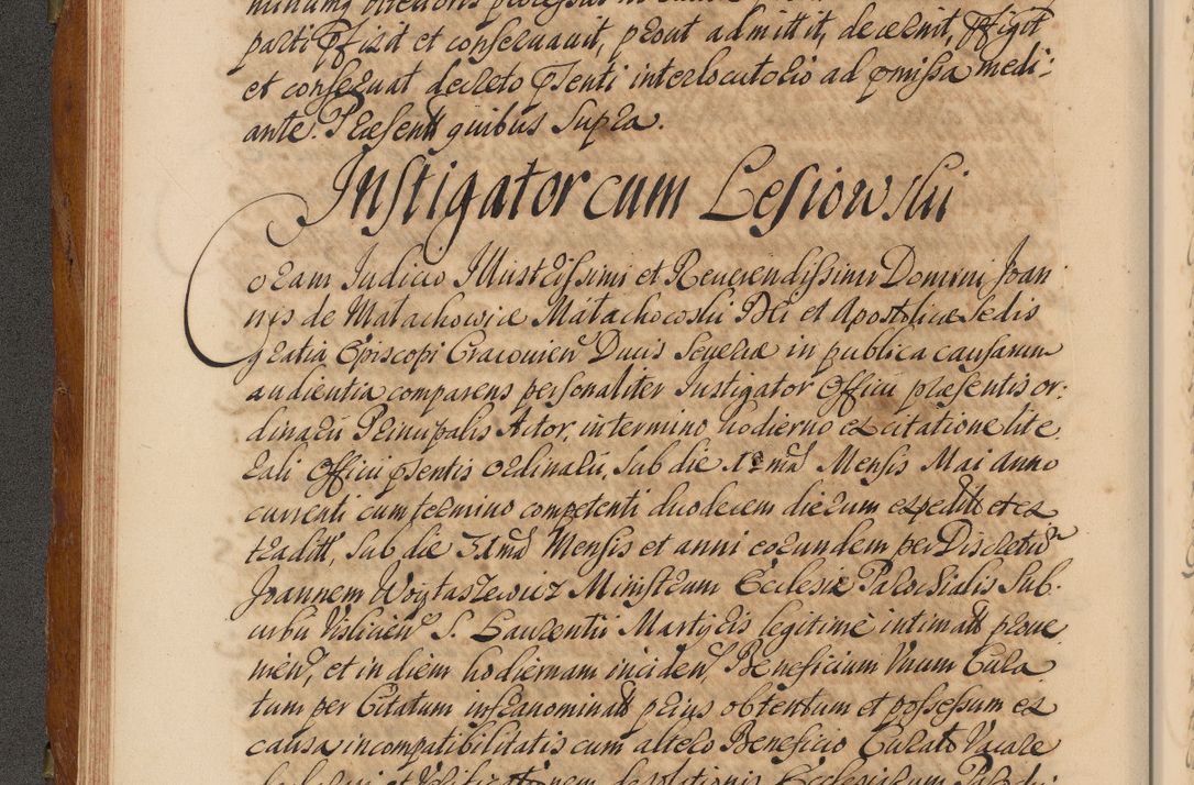 Zdjęcie nr 121 dla obiektu archiwalnego: Volumen V actorum episcopalium R. D. Joannis Małachowski, episcopi Cracoviensis, ducis Severiae per annos 1690 et 1691 acticatorum, quorum index ad finem praesentis voluminis exhibetur adnotatus