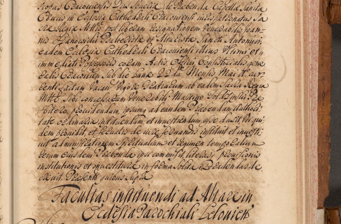 Zdjęcie nr 118 dla obiektu archiwalnego: Volumen V actorum episcopalium R. D. Joannis Małachowski, episcopi Cracoviensis, ducis Severiae per annos 1690 et 1691 acticatorum, quorum index ad finem praesentis voluminis exhibetur adnotatus