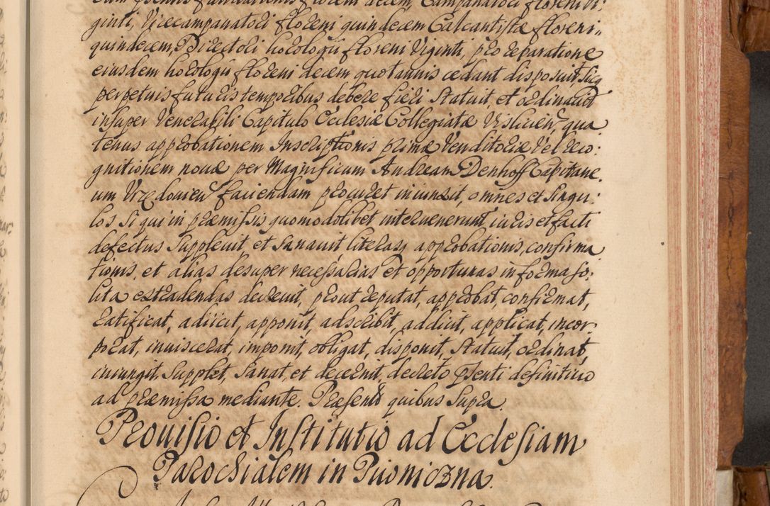 Zdjęcie nr 116 dla obiektu archiwalnego: Volumen V actorum episcopalium R. D. Joannis Małachowski, episcopi Cracoviensis, ducis Severiae per annos 1690 et 1691 acticatorum, quorum index ad finem praesentis voluminis exhibetur adnotatus