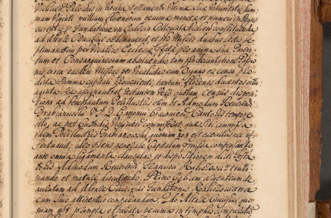 Zdjęcie nr 110 dla obiektu archiwalnego: Volumen V actorum episcopalium R. D. Joannis Małachowski, episcopi Cracoviensis, ducis Severiae per annos 1690 et 1691 acticatorum, quorum index ad finem praesentis voluminis exhibetur adnotatus