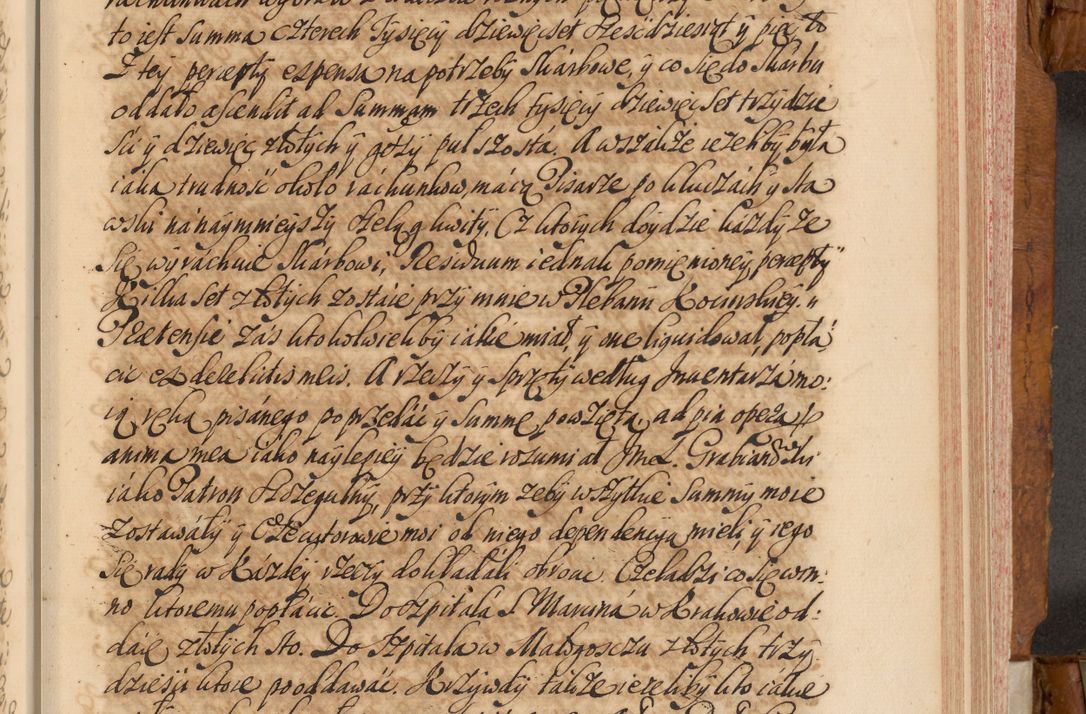 Zdjęcie nr 104 dla obiektu archiwalnego: Volumen V actorum episcopalium R. D. Joannis Małachowski, episcopi Cracoviensis, ducis Severiae per annos 1690 et 1691 acticatorum, quorum index ad finem praesentis voluminis exhibetur adnotatus