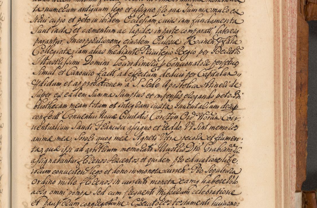 Zdjęcie nr 102 dla obiektu archiwalnego: Volumen V actorum episcopalium R. D. Joannis Małachowski, episcopi Cracoviensis, ducis Severiae per annos 1690 et 1691 acticatorum, quorum index ad finem praesentis voluminis exhibetur adnotatus