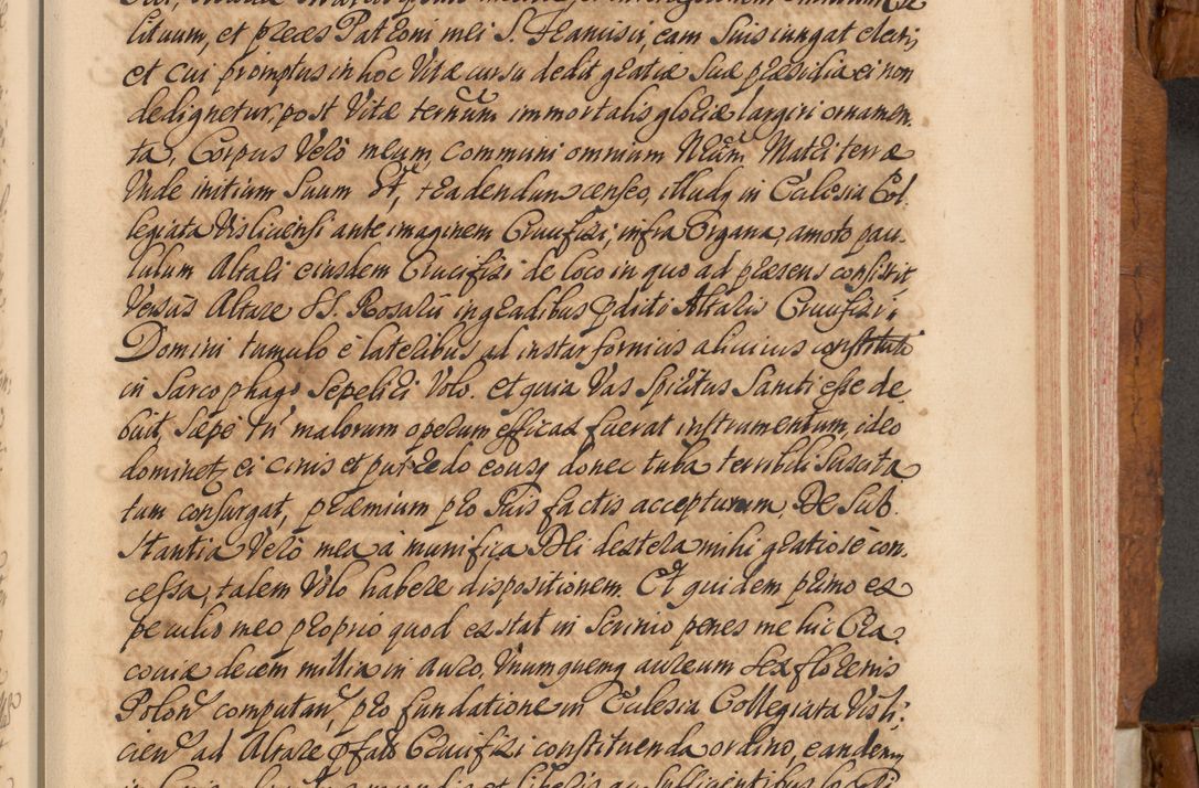 Zdjęcie nr 100 dla obiektu archiwalnego: Volumen V actorum episcopalium R. D. Joannis Małachowski, episcopi Cracoviensis, ducis Severiae per annos 1690 et 1691 acticatorum, quorum index ad finem praesentis voluminis exhibetur adnotatus