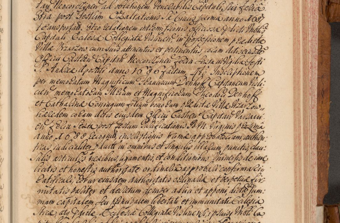 Zdjęcie nr 98 dla obiektu archiwalnego: Volumen V actorum episcopalium R. D. Joannis Małachowski, episcopi Cracoviensis, ducis Severiae per annos 1690 et 1691 acticatorum, quorum index ad finem praesentis voluminis exhibetur adnotatus