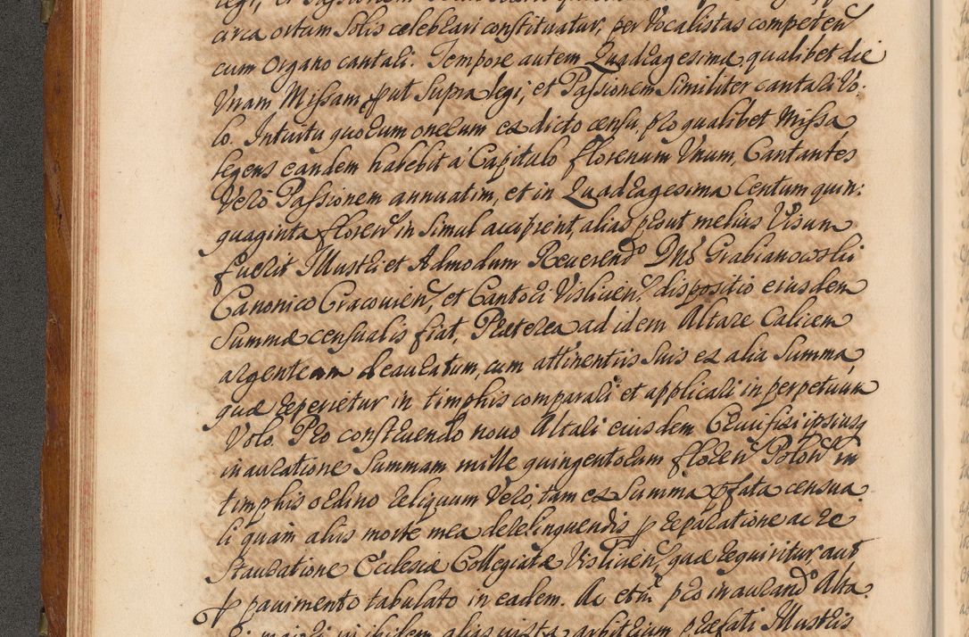 Zdjęcie nr 101 dla obiektu archiwalnego: Volumen V actorum episcopalium R. D. Joannis Małachowski, episcopi Cracoviensis, ducis Severiae per annos 1690 et 1691 acticatorum, quorum index ad finem praesentis voluminis exhibetur adnotatus
