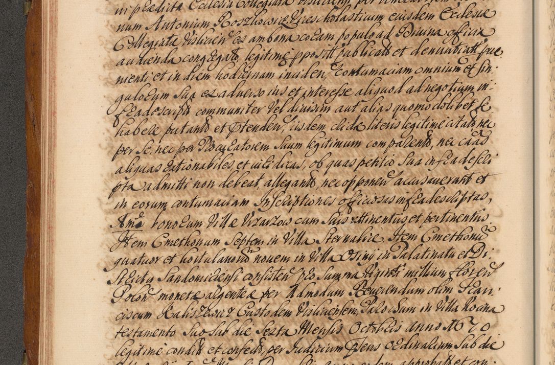 Zdjęcie nr 97 dla obiektu archiwalnego: Volumen V actorum episcopalium R. D. Joannis Małachowski, episcopi Cracoviensis, ducis Severiae per annos 1690 et 1691 acticatorum, quorum index ad finem praesentis voluminis exhibetur adnotatus