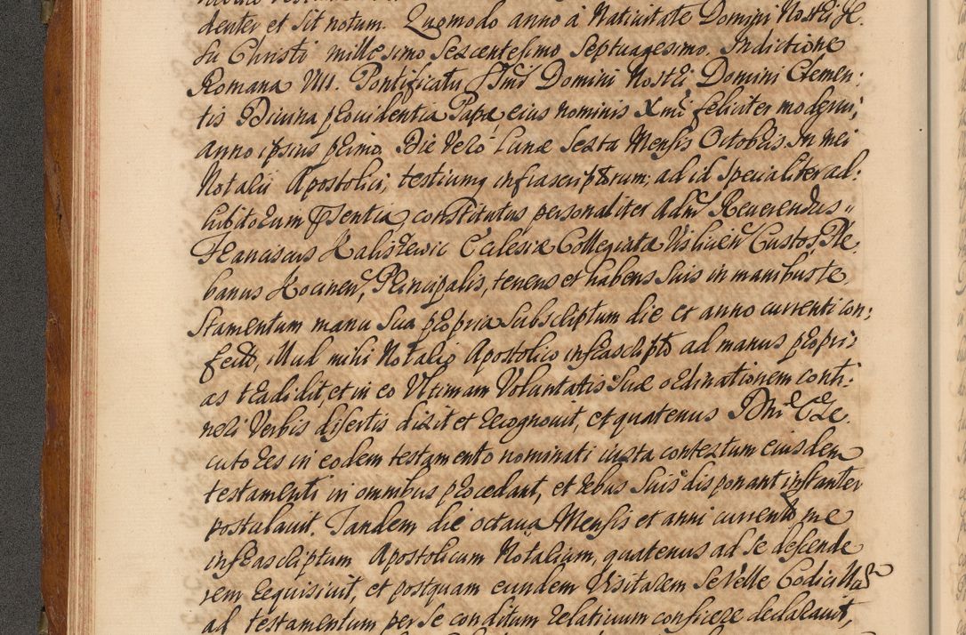 Zdjęcie nr 99 dla obiektu archiwalnego: Volumen V actorum episcopalium R. D. Joannis Małachowski, episcopi Cracoviensis, ducis Severiae per annos 1690 et 1691 acticatorum, quorum index ad finem praesentis voluminis exhibetur adnotatus