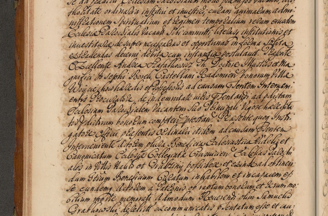 Zdjęcie nr 95 dla obiektu archiwalnego: Volumen V actorum episcopalium R. D. Joannis Małachowski, episcopi Cracoviensis, ducis Severiae per annos 1690 et 1691 acticatorum, quorum index ad finem praesentis voluminis exhibetur adnotatus