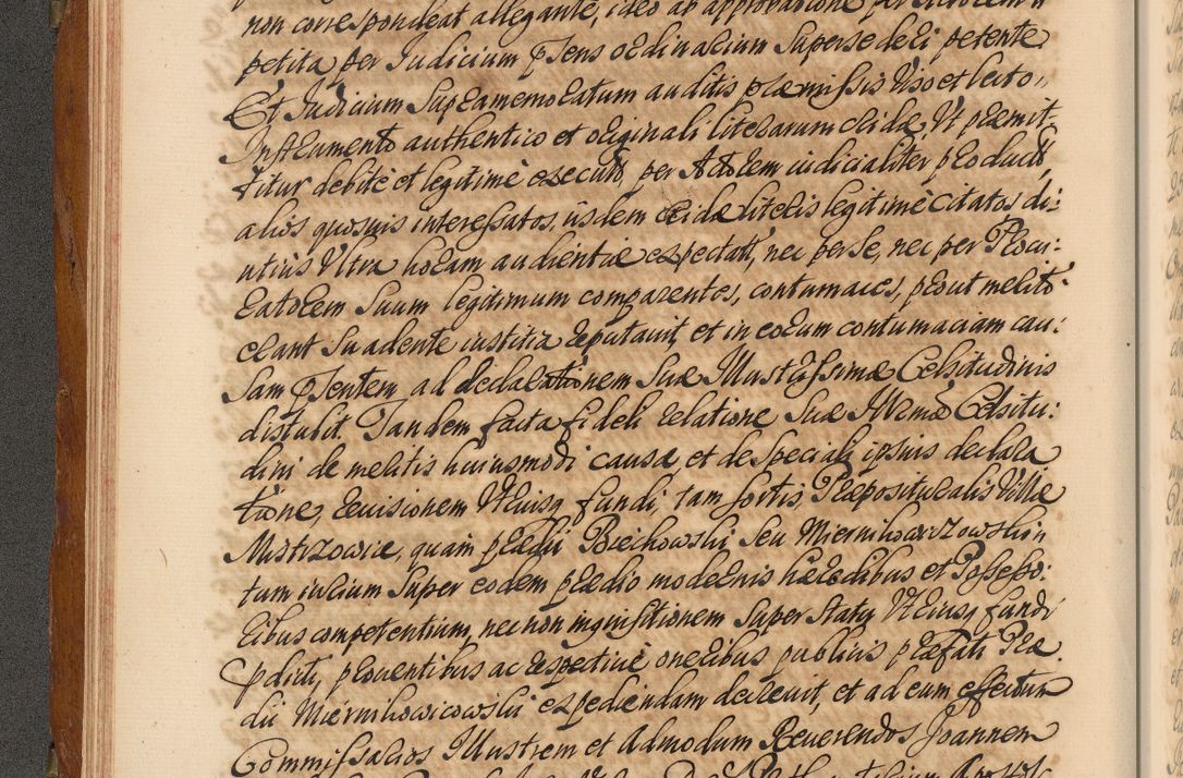 Zdjęcie nr 93 dla obiektu archiwalnego: Volumen V actorum episcopalium R. D. Joannis Małachowski, episcopi Cracoviensis, ducis Severiae per annos 1690 et 1691 acticatorum, quorum index ad finem praesentis voluminis exhibetur adnotatus