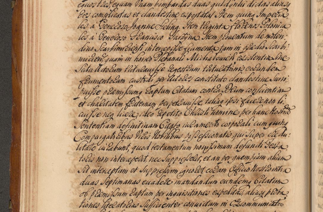 Zdjęcie nr 67 dla obiektu archiwalnego: Volumen V actorum episcopalium R. D. Joannis Małachowski, episcopi Cracoviensis, ducis Severiae per annos 1690 et 1691 acticatorum, quorum index ad finem praesentis voluminis exhibetur adnotatus