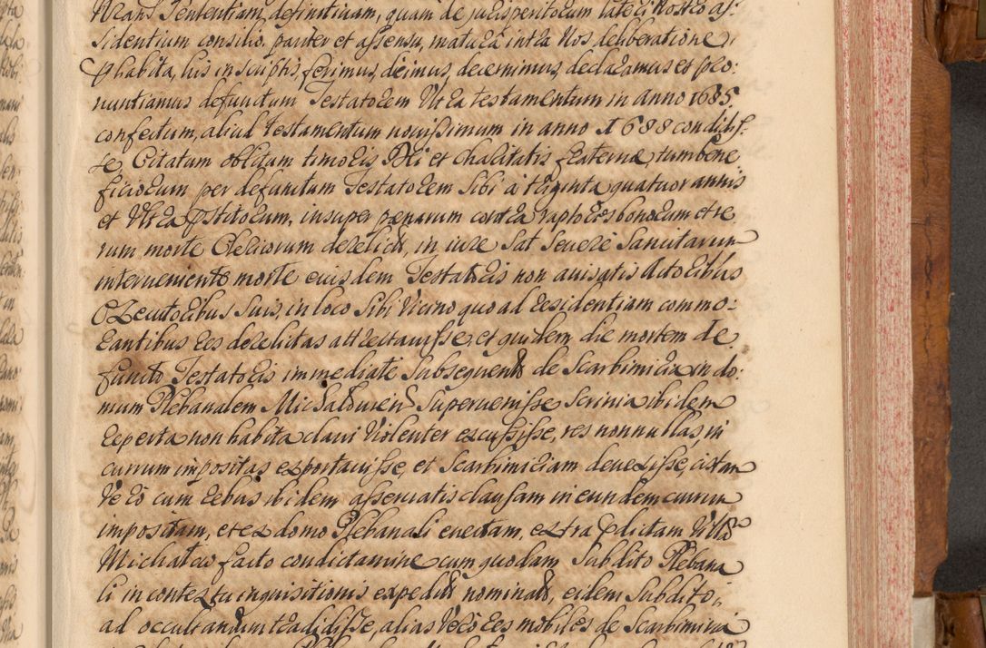 Zdjęcie nr 66 dla obiektu archiwalnego: Volumen V actorum episcopalium R. D. Joannis Małachowski, episcopi Cracoviensis, ducis Severiae per annos 1690 et 1691 acticatorum, quorum index ad finem praesentis voluminis exhibetur adnotatus