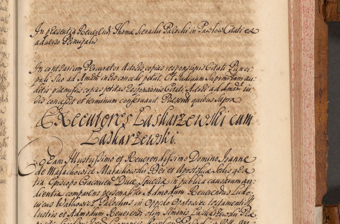 Zdjęcie nr 64 dla obiektu archiwalnego: Volumen V actorum episcopalium R. D. Joannis Małachowski, episcopi Cracoviensis, ducis Severiae per annos 1690 et 1691 acticatorum, quorum index ad finem praesentis voluminis exhibetur adnotatus