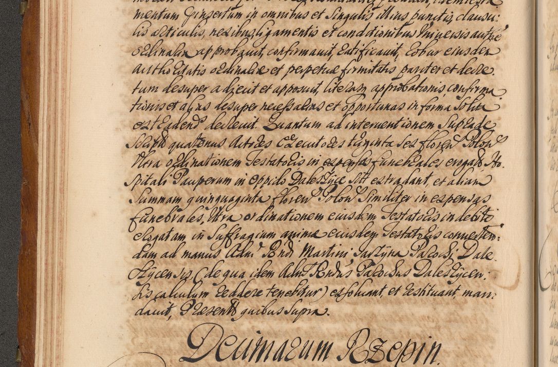 Zdjęcie nr 63 dla obiektu archiwalnego: Volumen V actorum episcopalium R. D. Joannis Małachowski, episcopi Cracoviensis, ducis Severiae per annos 1690 et 1691 acticatorum, quorum index ad finem praesentis voluminis exhibetur adnotatus